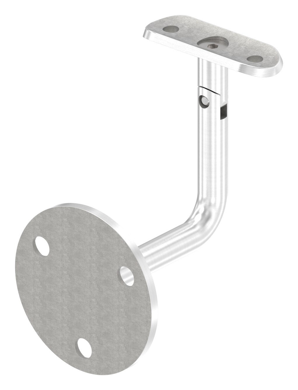 Handlaufhalter mit Halteplatte 42,4mm