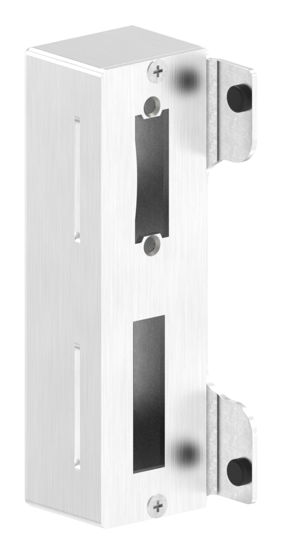 Edelstahlgegenkasten eckig, für Abstand 72mm, zum Anschweißen, 50mm, V2A Edelstahlgegenkasten eckig, für Abstand 72mm, zum Anschweißen, 50mm, V2A