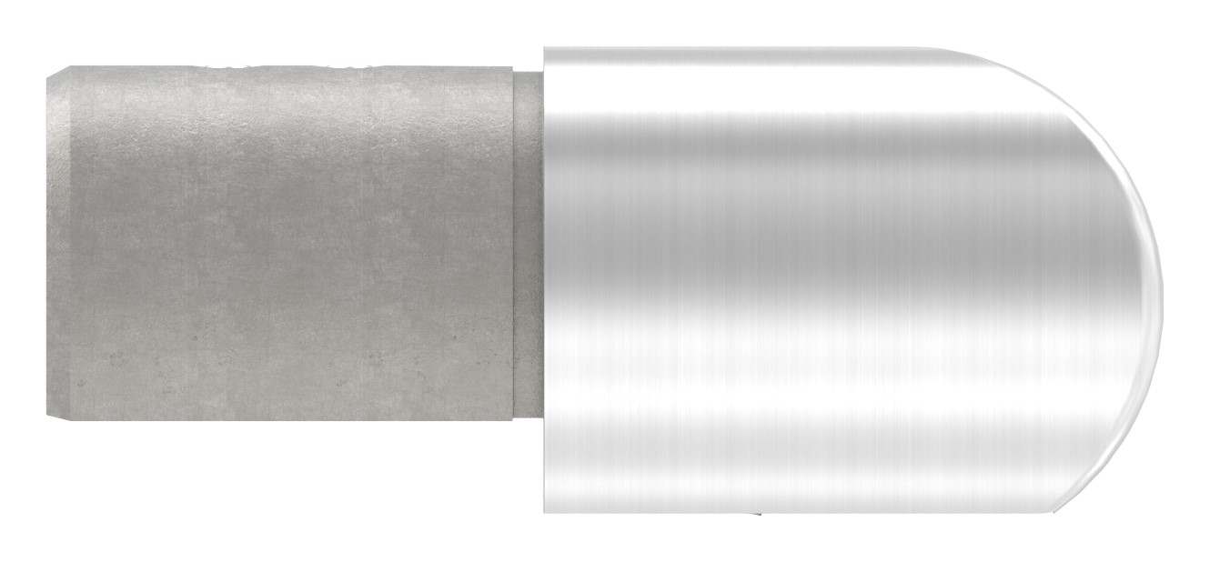 Eckbogen horizontal, für 42,4mm, V2A, Verlaufsecke