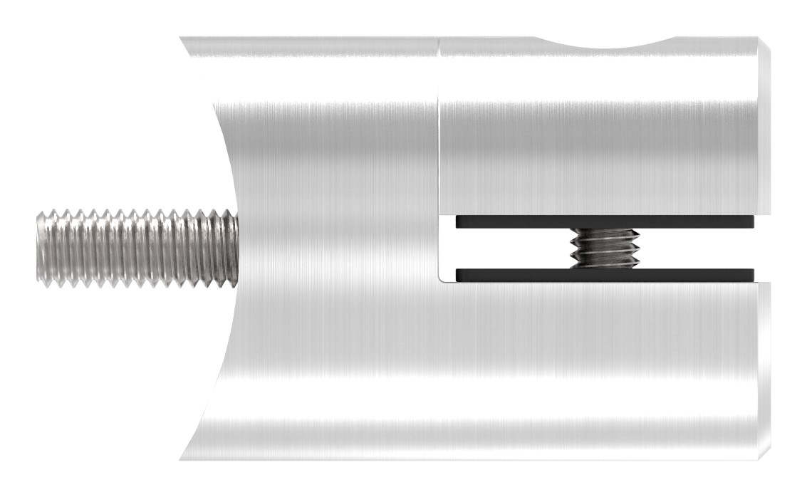 Blechhalter, Ø 32mm, Anschluss: 60,3mm, V2A