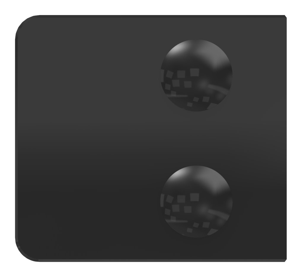 Glasklemme Mod. 31, Anschluss: 42,4mm, Zink roh pulverbeschichtet RAL 9005 matt