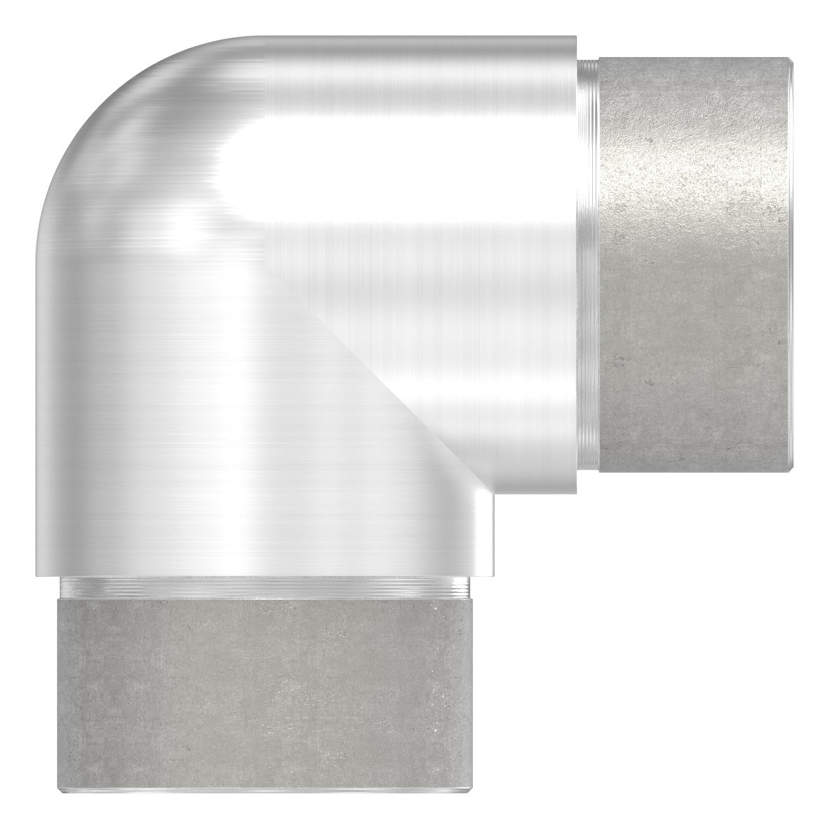 Rohrbogen 90° eng, für Rohr 42,4x2,0mm, V2A