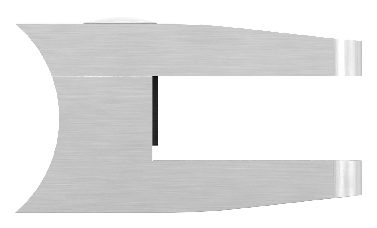 Glasklemme Mod. 14, Anschluss: 42,4mm, V4A Glasklemme Mod. 14, Anschluss: 42,4mm, V4A