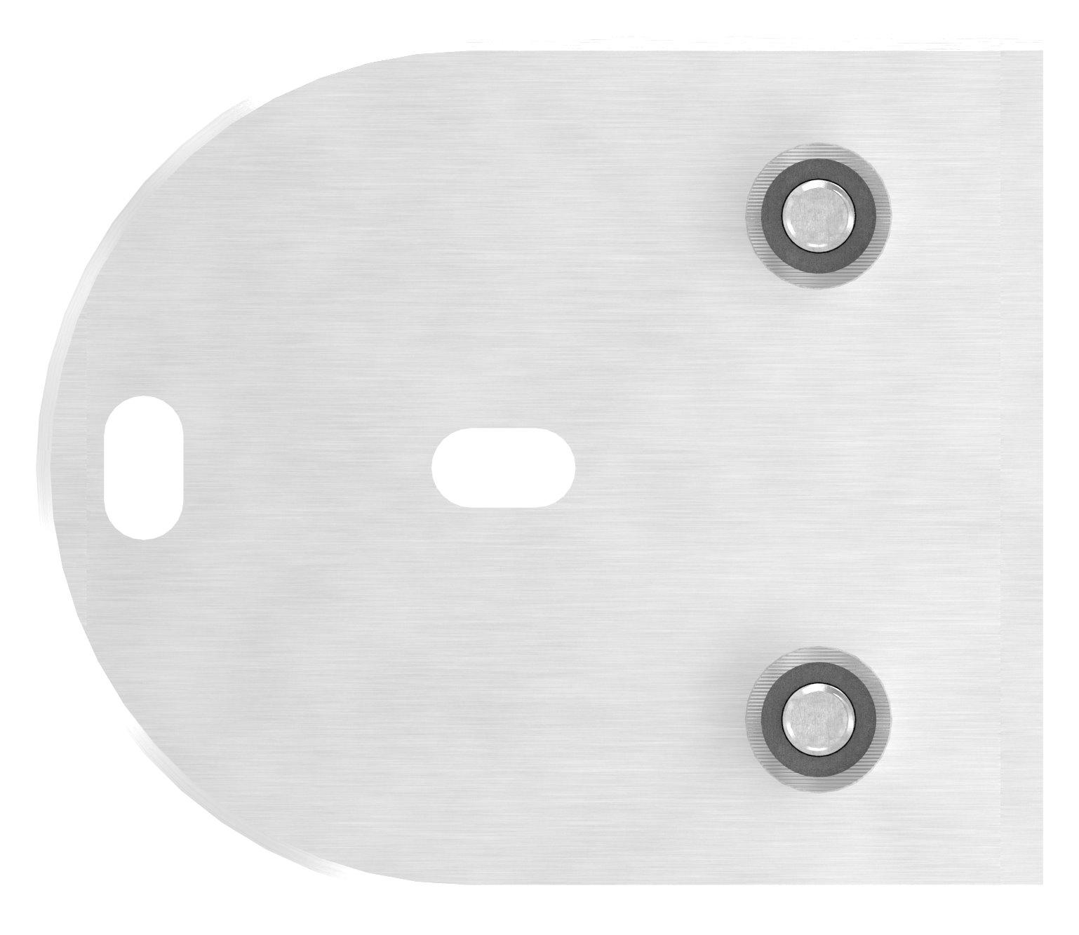 Wandbefestigung für Geländerpfosten 42,4mm