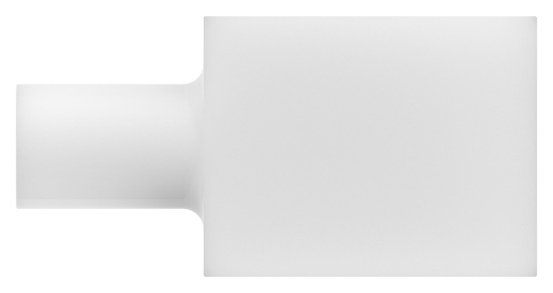 Endkappe für LED-Band IP65 mit Kabeldurchführung