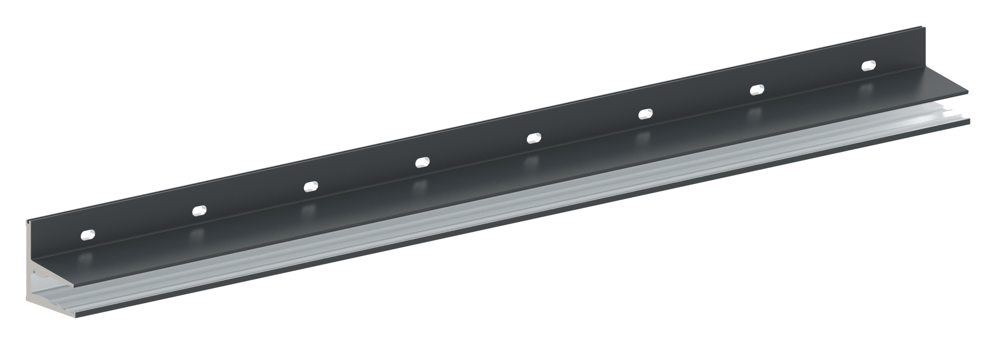 Vordachprofil eleganza canopy, L: 1605mm, RAL7016 Vordachprofil eleganza canopy, L: 1605mm, RAL7016