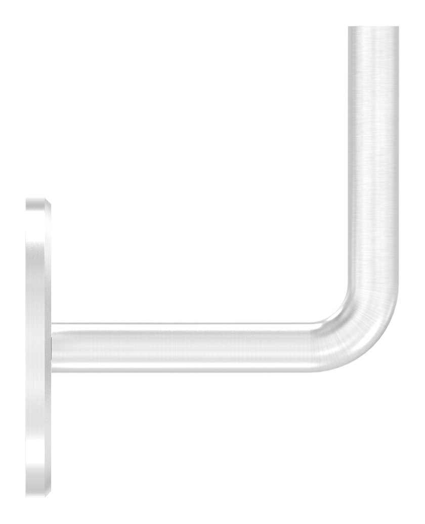 Handlaufhalter mit Innengewinde M6, Bügel 12mm (Ronde und Bügel verschraubt), V2A