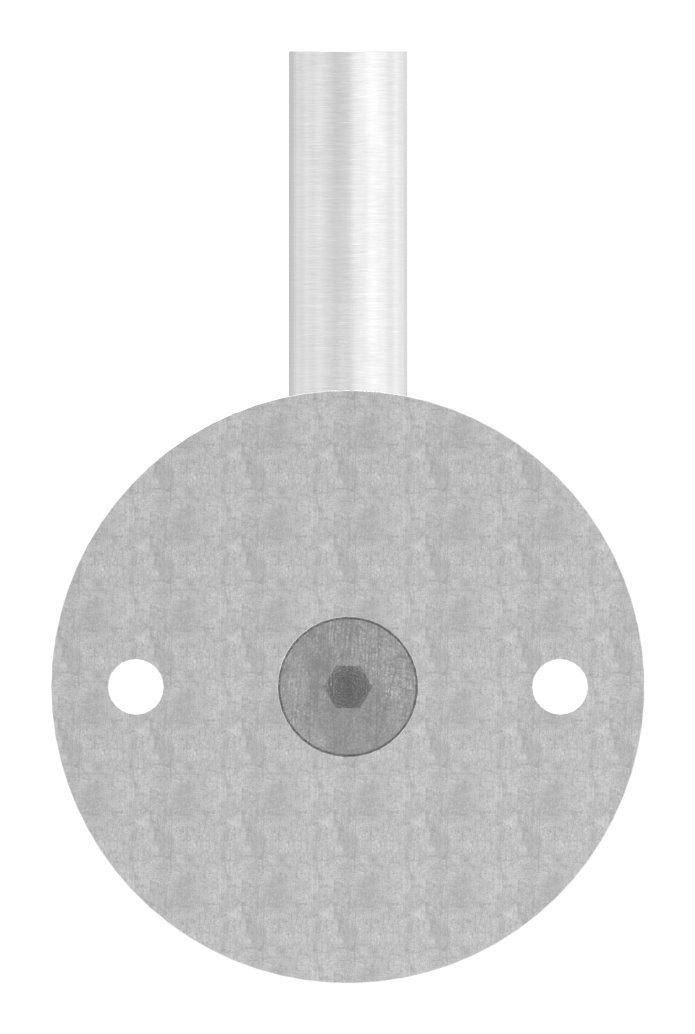 Handlaufhalter zum Anschweißen (Ronde und Bügel verschraubt), V2A