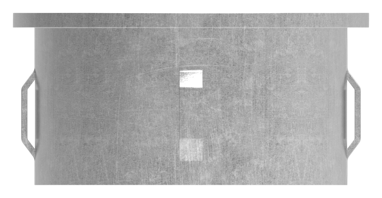 Stahleinschlagkappe, für Rohr 60,3mm