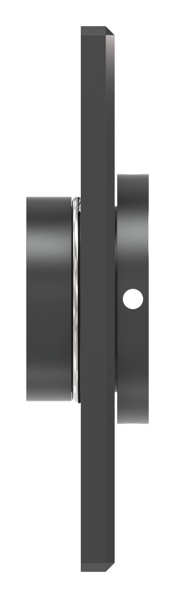 Montageplatte eckig 70x120mm Montageplatte eckig 70x120mm