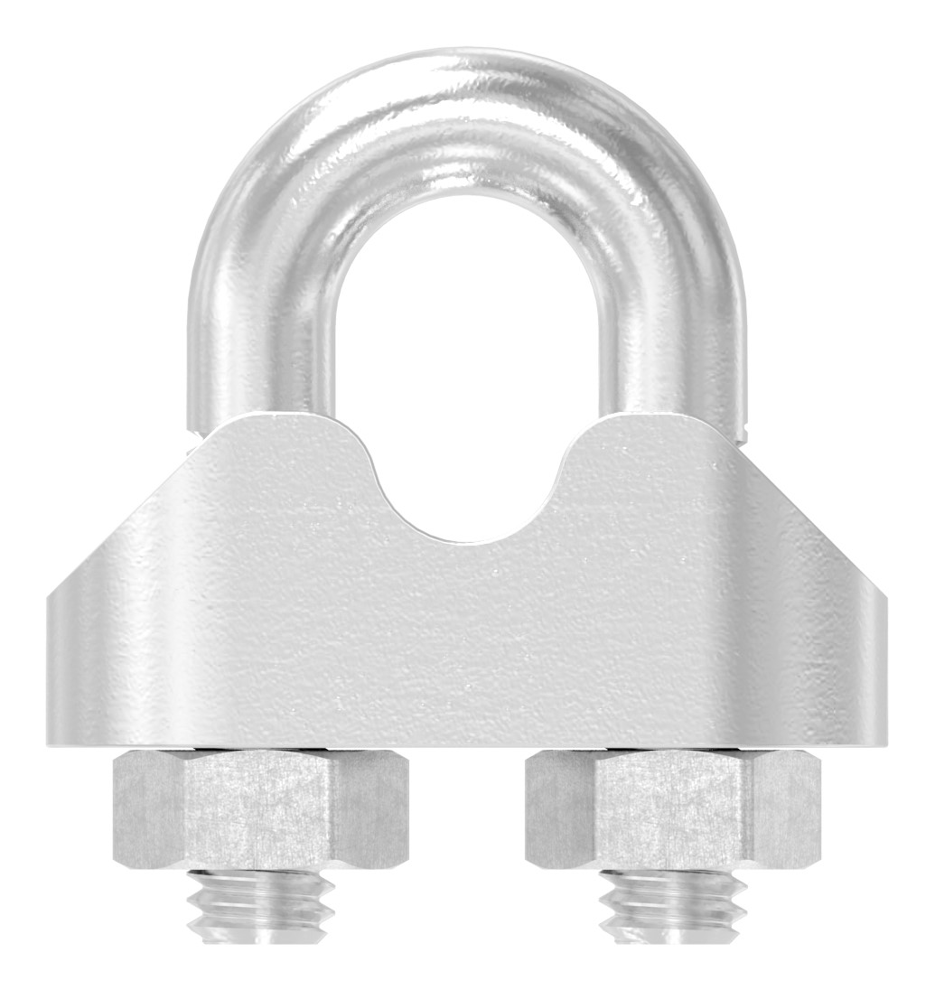 Drahtseilklemmen für Seil 4mm, V4A