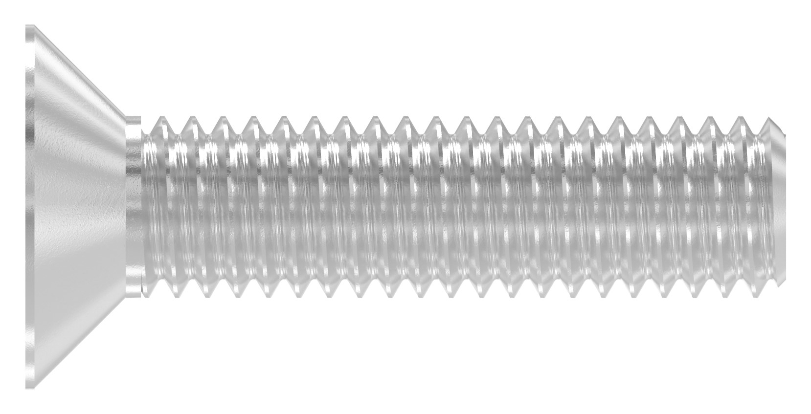 Senkkopfschraube M6x40, V4A, ISO 10642