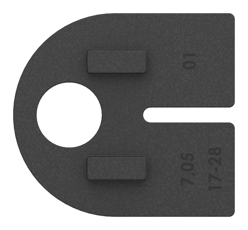 Gummi für Mod. 32, Blech 2mm Gummi für Mod. 32, Blech 2mm