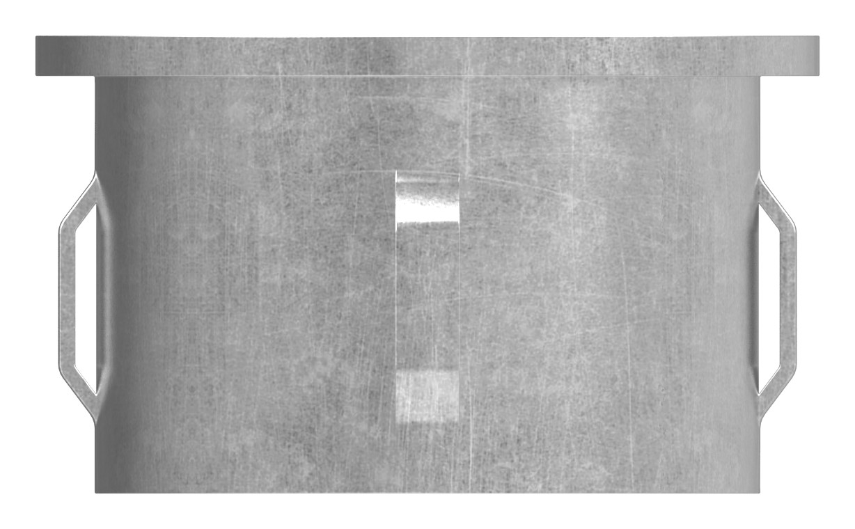 Stahleinschlagkappe, für Rohr 48,3mm