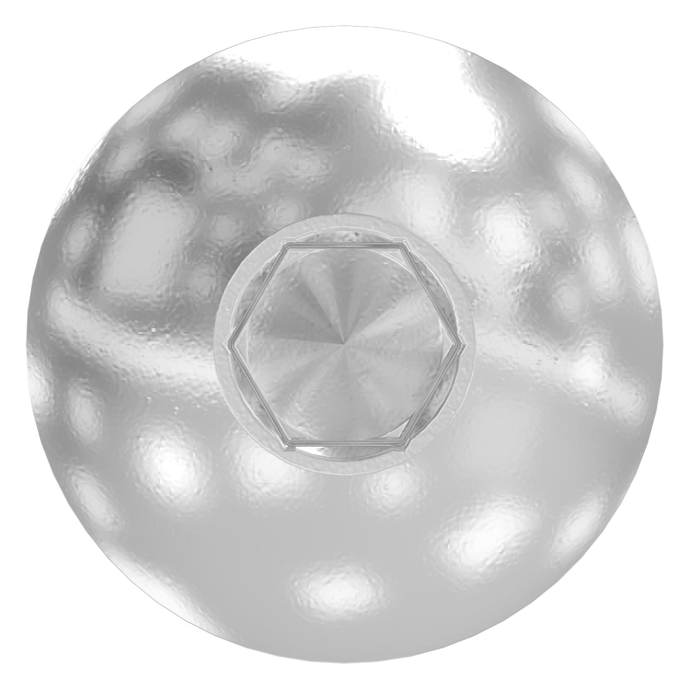 LUNORA® 10er Schrauben Set, zur Befestigung im Edelstahl Nutrohr 42,4mm