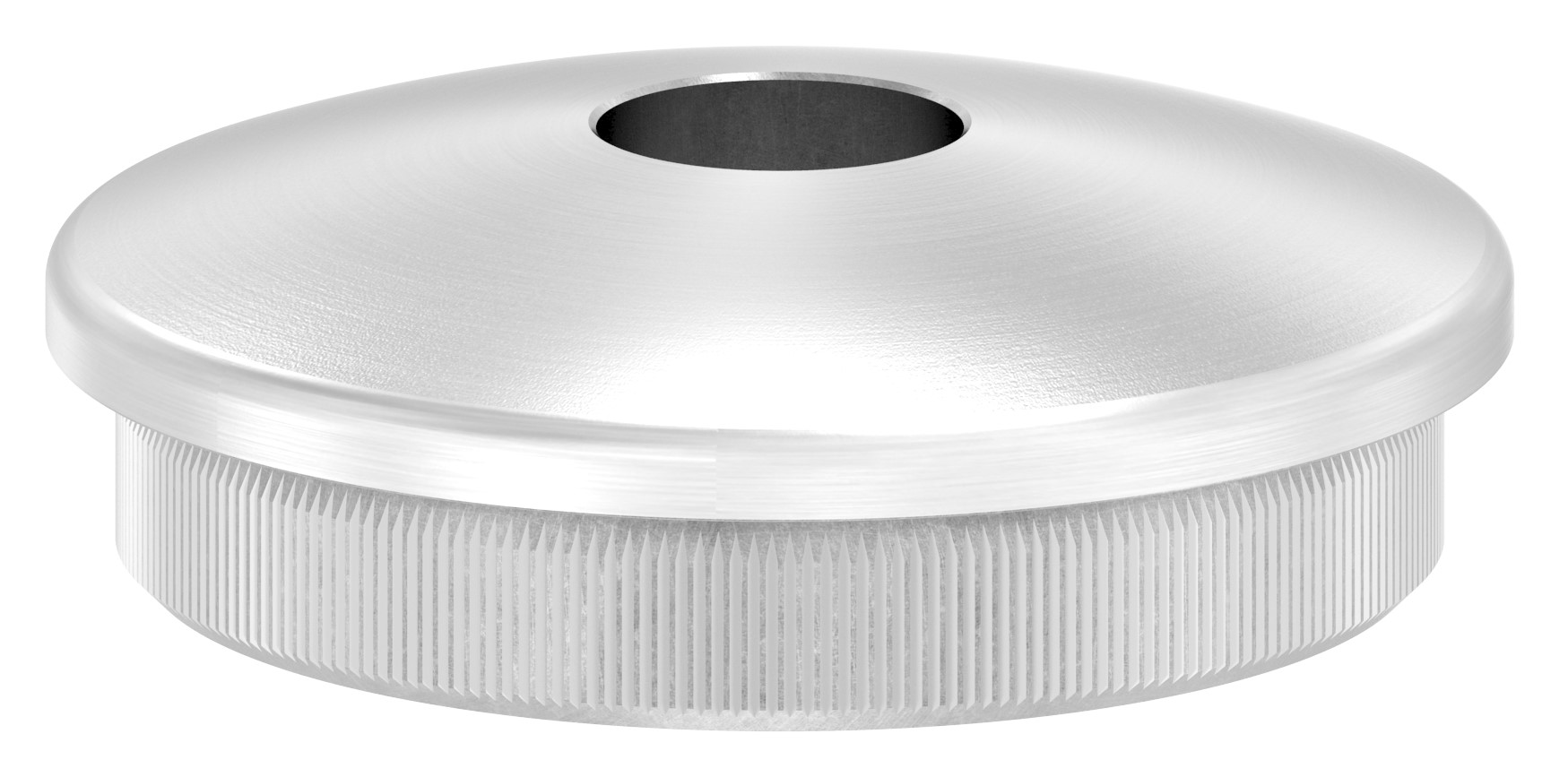 Rohrabschlussstopfen, für Rohr 48,3x2,5mm, V2A