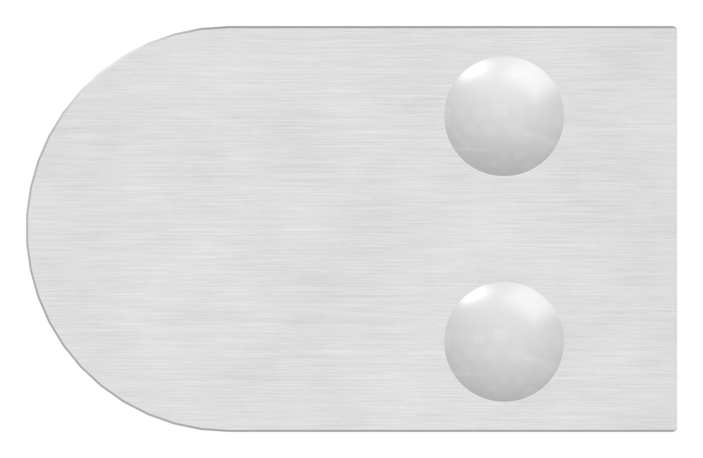 Glasklemme Mod. 33, Anschluss: 33,7mm, in V4A