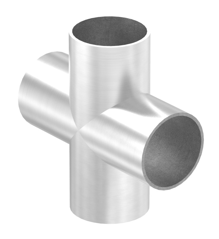 Kreuzstück, 48,3x2,0mm, V2A