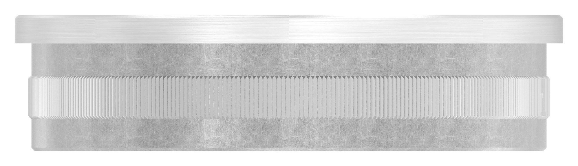 Rohrabschlussstopfen, für Rohr 76,1x2,0mm, V2A