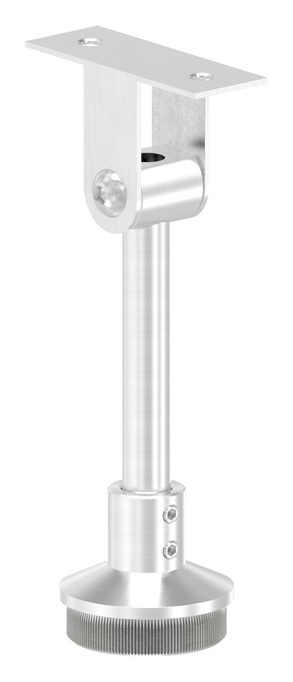 Rohrabschlussstopfen mit Stift für LED Handlauf, V2A Rohrabschlussstopfen mit Stift für LED Handlauf, V2A