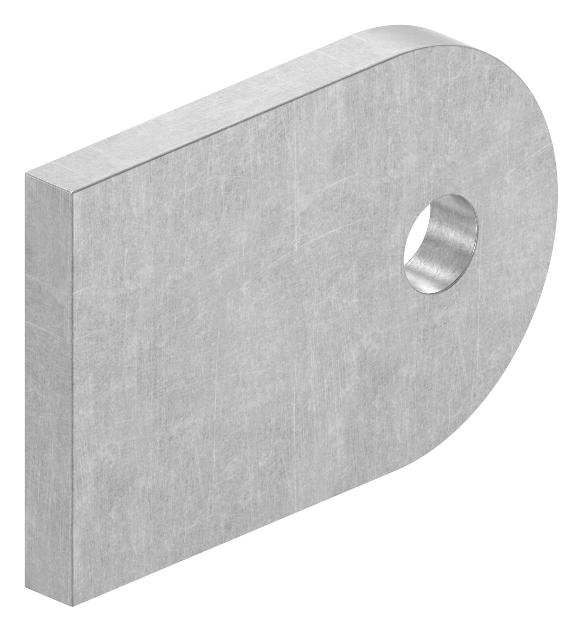 Anschweißlasche 60x40x6mm mit Rundloch 9mm