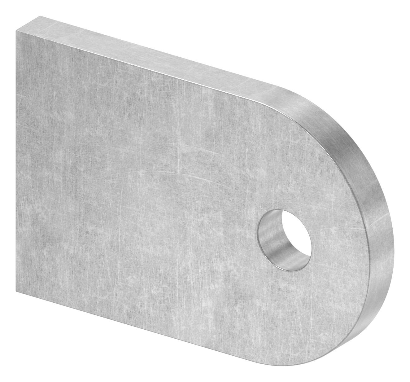 Anschweißlasche 60x40x6mm mit Rundloch 9mm