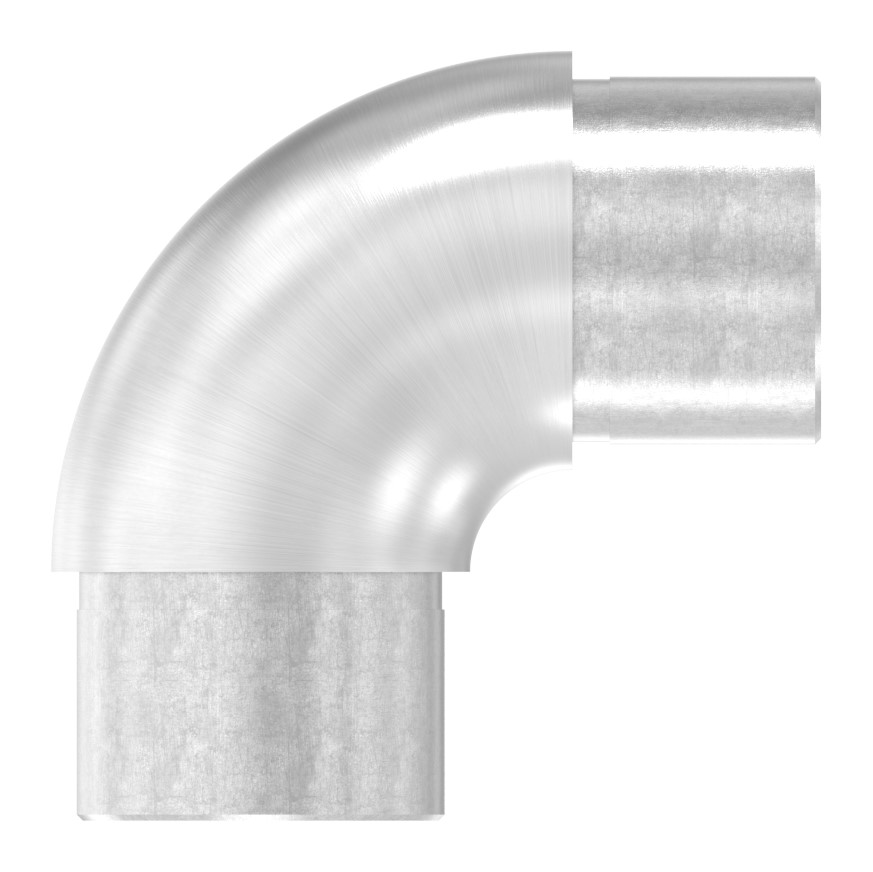 Rohrbogen 90° eng, für Rohr 33,7x2,0mm, V2A