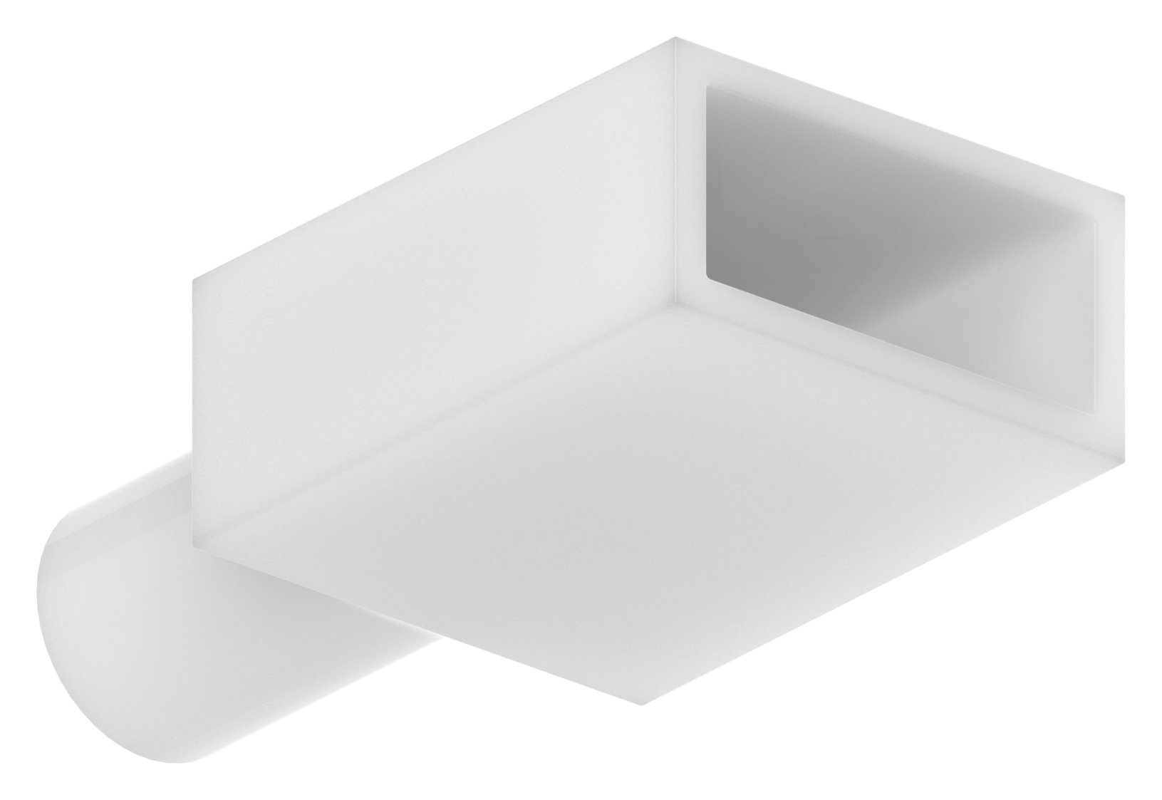 Endkappe für LED-Band IP65 mit Kabeldurchführung