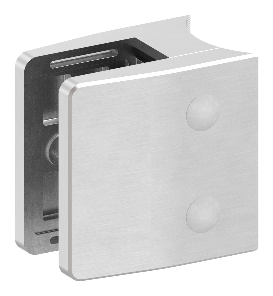 Glasklemme Mod. 39, Anschluss: 60,3mm, V4A Glasklemme Mod. 39, Anschluss: 60,3mm, V4A