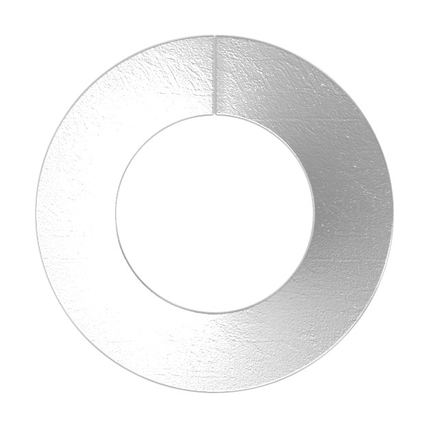 Federring für M8 Schrauben, glatt, DIN 127, V2A