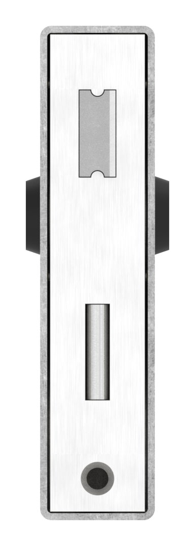 Anti-Panikschloss mit Schlosskasten 40 x 60 x 172mm, mit Wechselfunktion E, DIN R & L