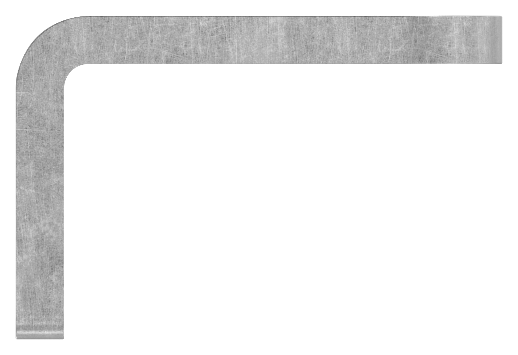 Winkel-Anschweißlasche, 60x40x25x6mm