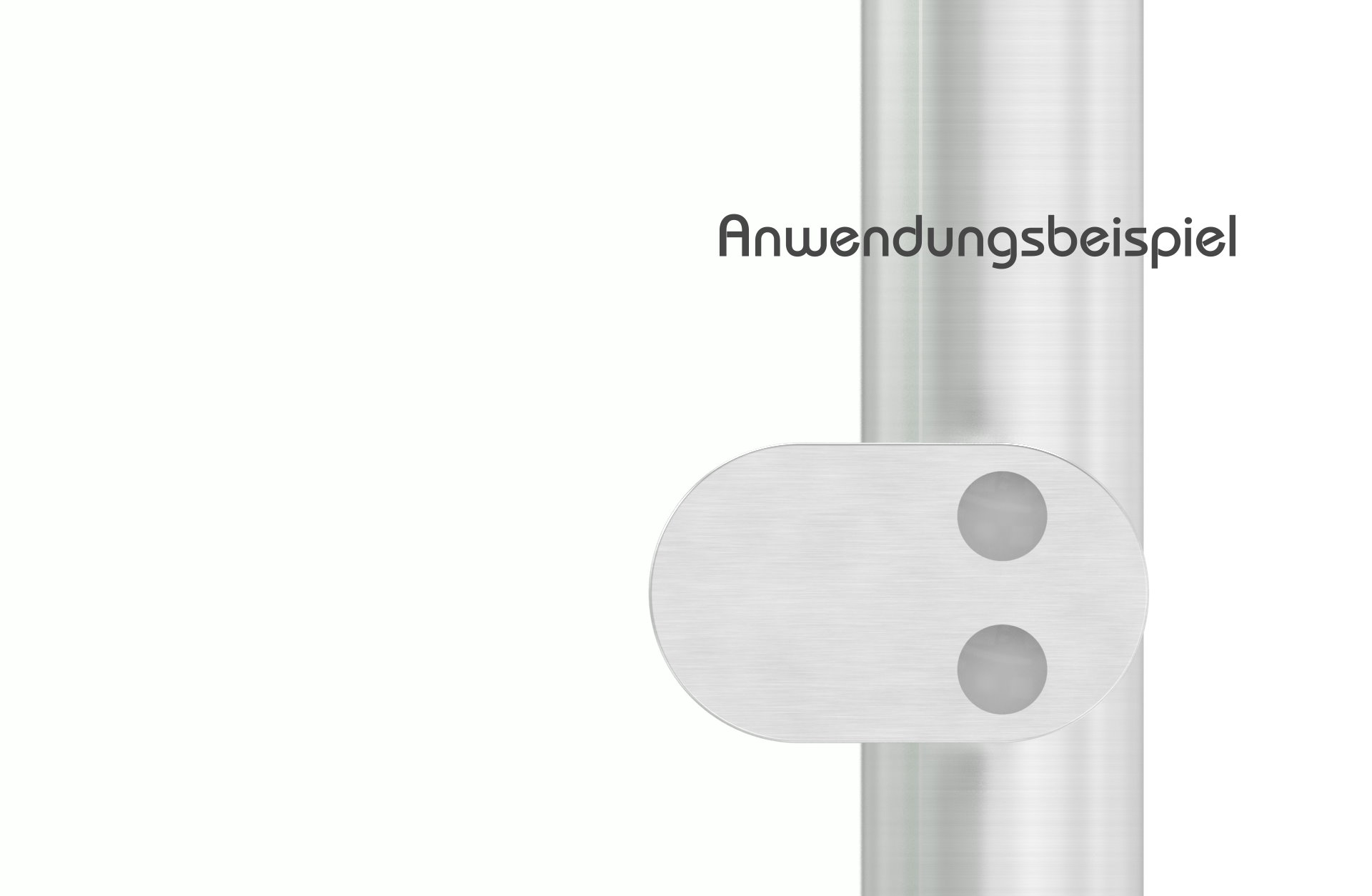 Sichtschutz Endglasklemme Mod. 25, V2A Sichtschutz Endglasklemme Mod. 25, V2A