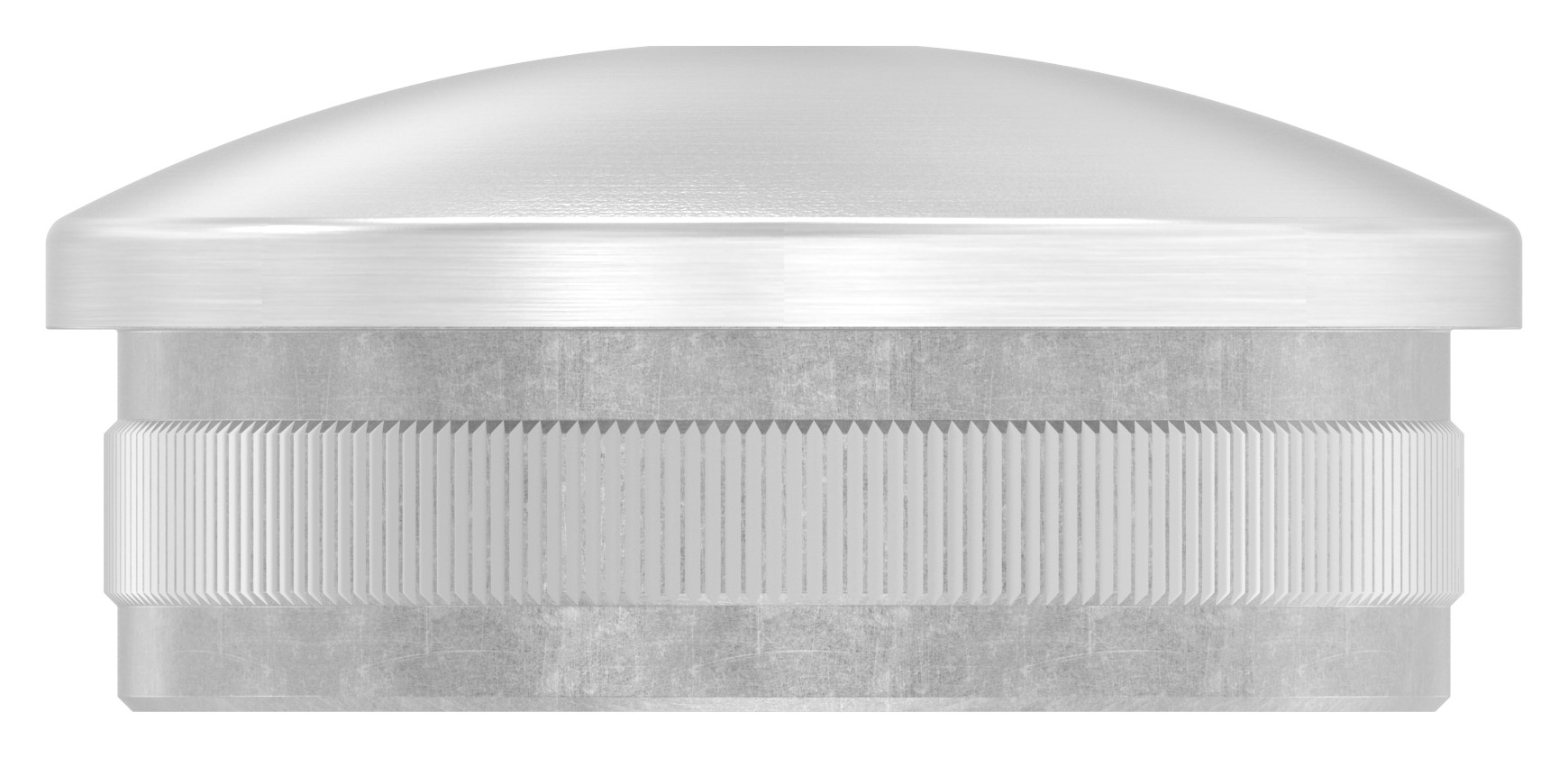 Rohrabschlussstopfen, für Rohr 48,3x2,0mm, V4A