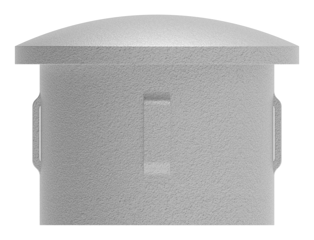 Stahleinschlagkappe, für Rohr 42,4mm, verzinkt