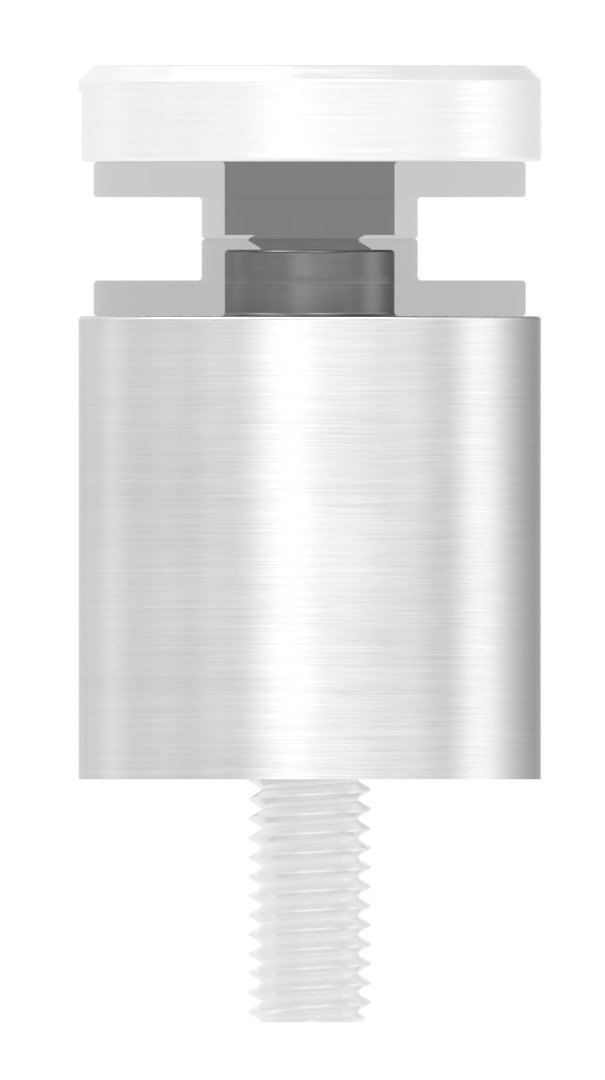 Unterteil Ø 30mm, mit Durchgangsbohrung , T: 30mm, V2A Unterteil Ø 30mm, mit Durchgangsbohrung , T: 30mm, V2A