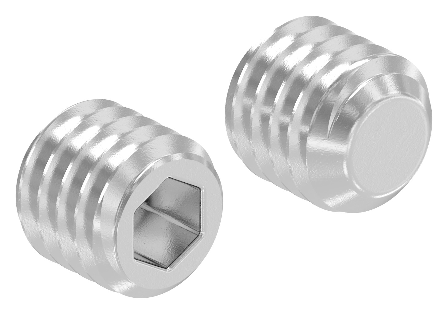 Gewindestift M6 x 6, A2, DIN 913 / ISO 4026 Gewindestift M6 x 6, A2, DIN 913 / ISO 4026