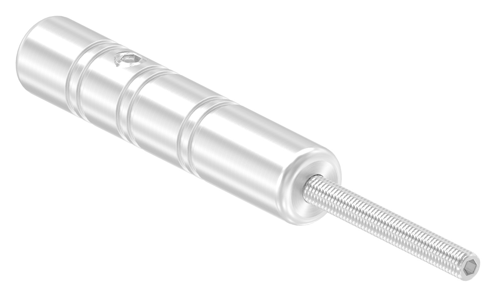Gewindeterminal zur Selbstmontage, für 5mm Seil, V2A Gewindeterminal zur Selbstmontage, für 5mm Seil, V2A