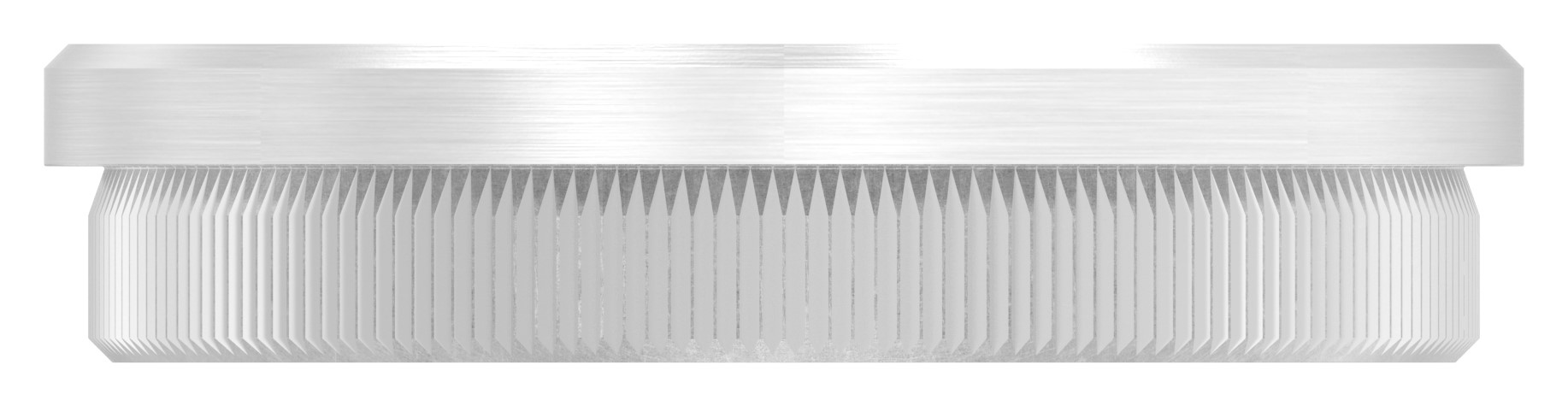 Rohrabschlussstopfen, für Rohr 60,3x2,0mm, V2A