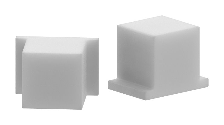 Montage-Set Glas 17,52mm eleganza canopy, für L: 2405mm