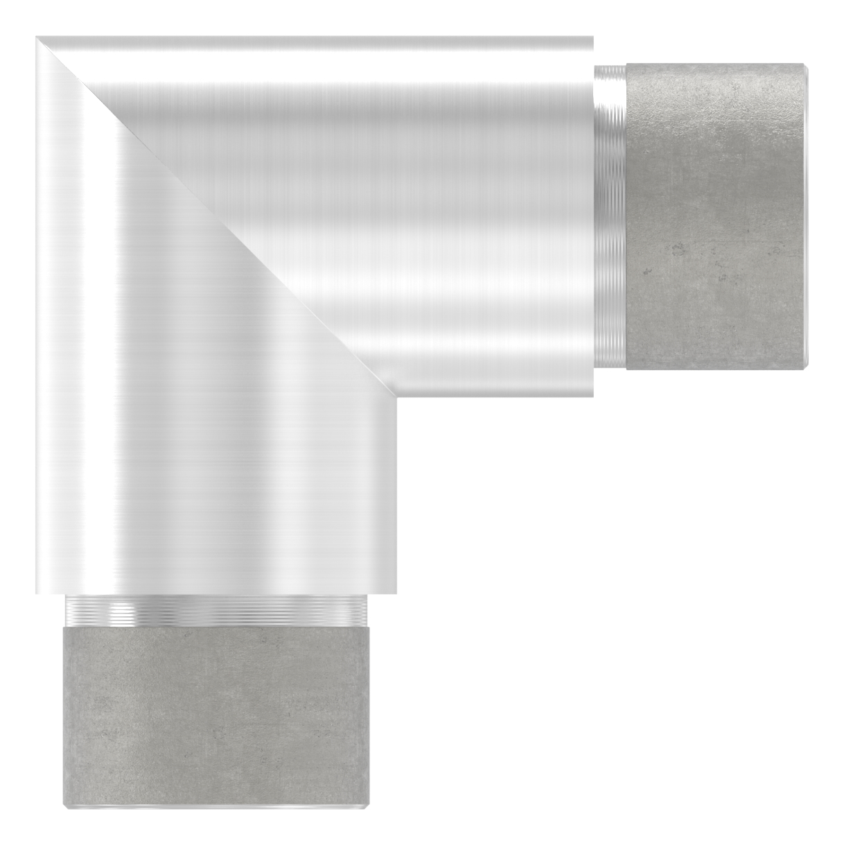 Eckstück 90°, für Rohr 33,7 x 2,5mm