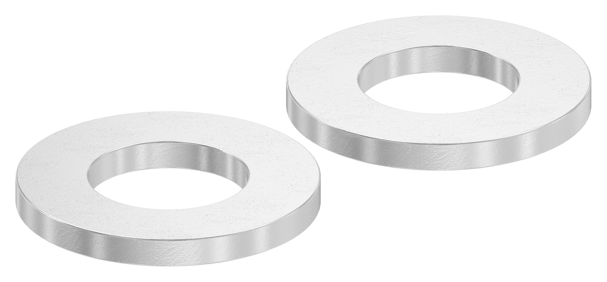 Beilagscheibe für M8 Schrauben, DIN 125-1, V2A