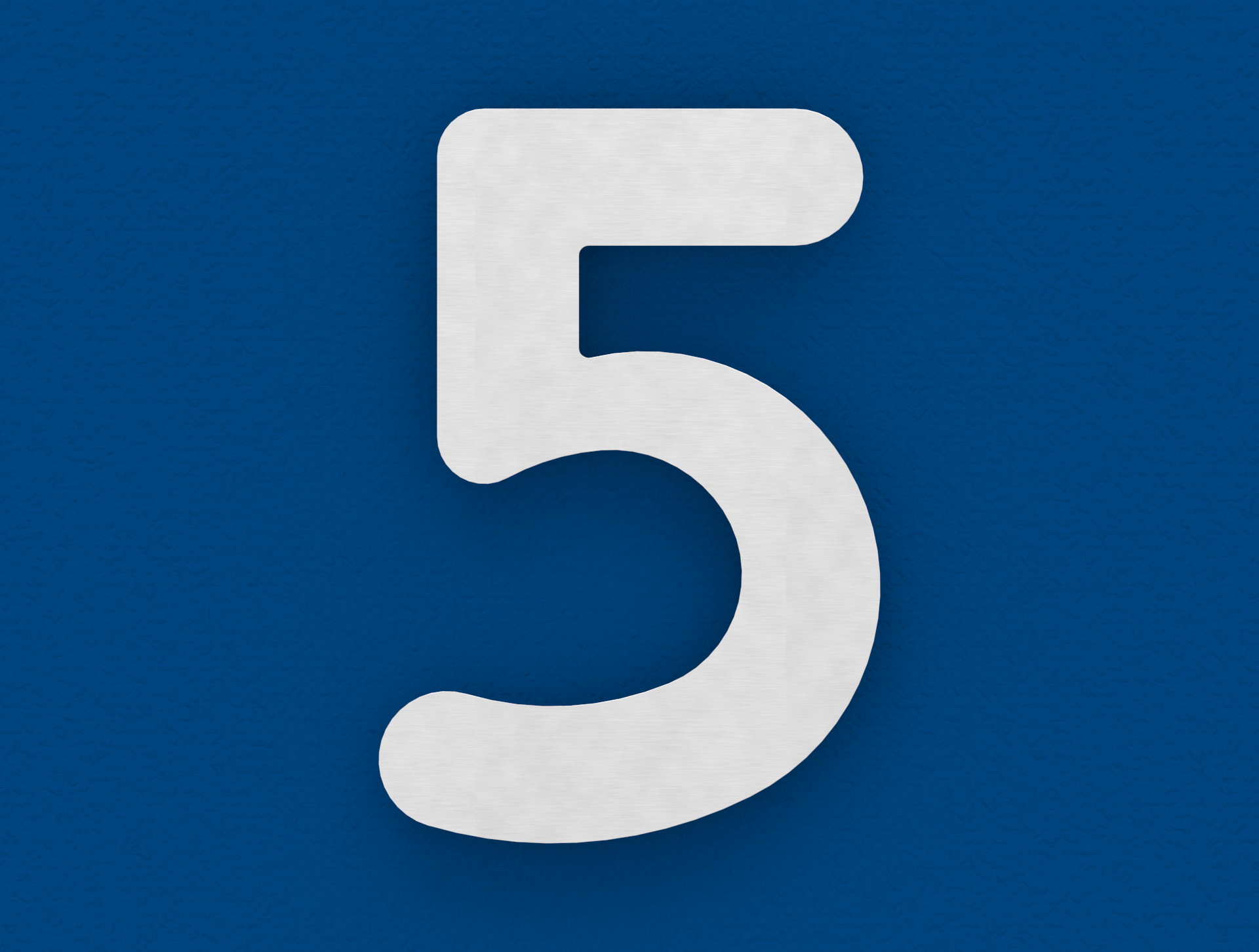 Hausnummer 5 - "groß", V2A