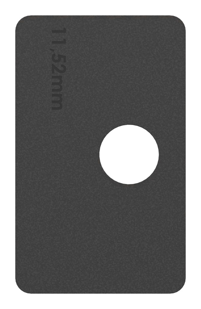 Gummi für Mod. 35, VSG-Glas 11,52mm Gummi für Mod. 35, VSG-Glas 11,52mm