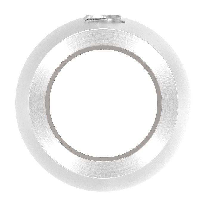 Stabverbinder für 12mm Rund, L: 45mm, Ø 20mm, V2A