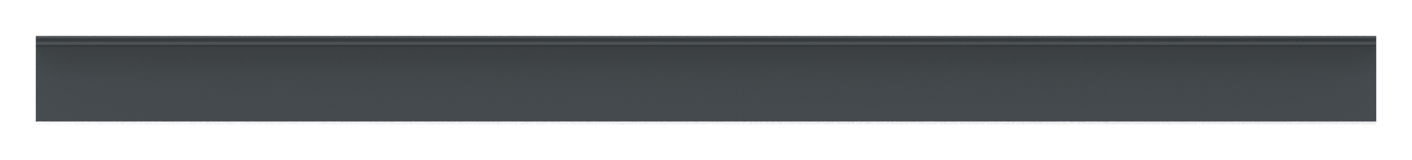 Vordachprofil eleganza canopy, L: 1605mm, RAL7016 Vordachprofil eleganza canopy, L: 1605mm, RAL7016