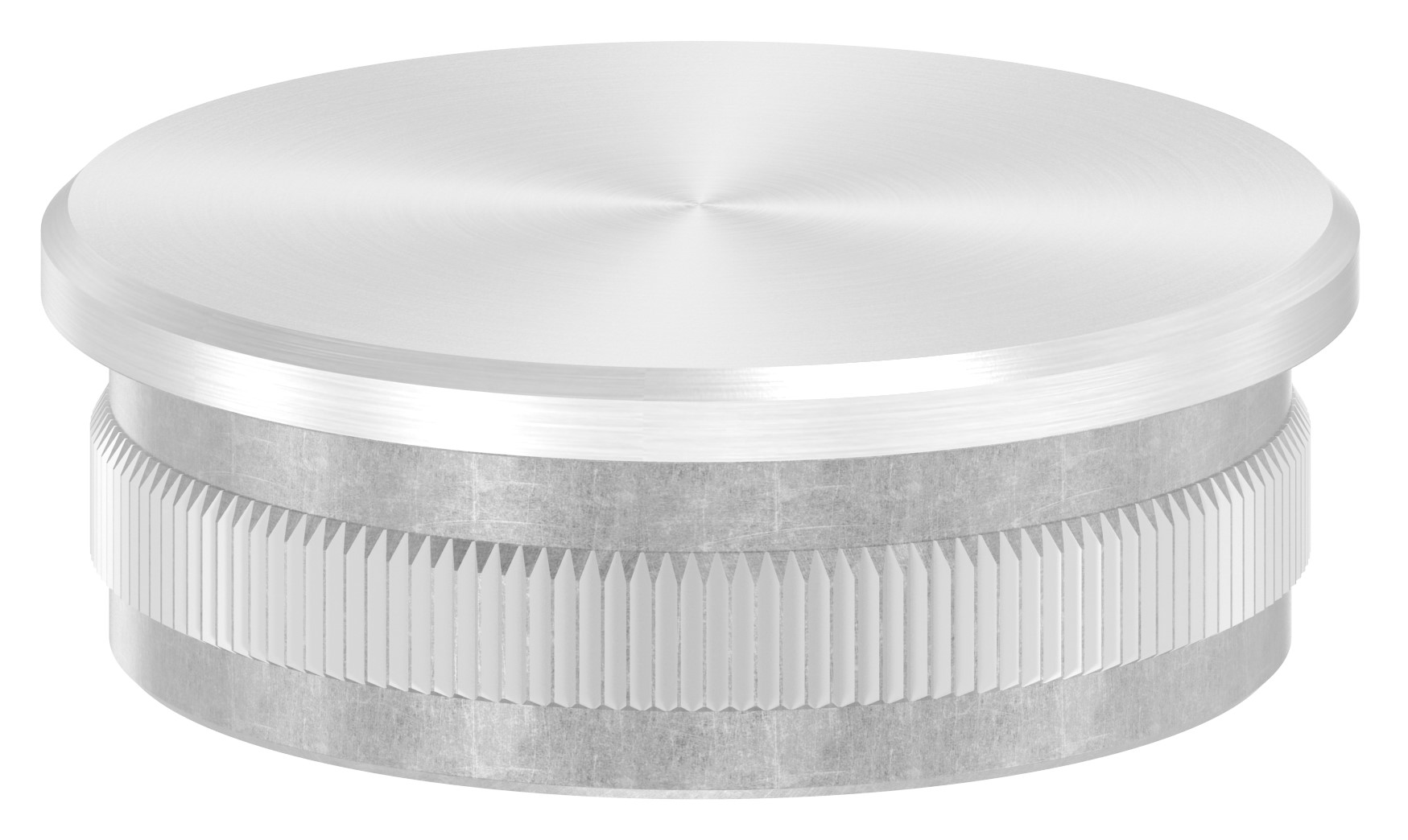 Rohrabschlussstopfen, für Rohr 48,3x2,0mm, V4A