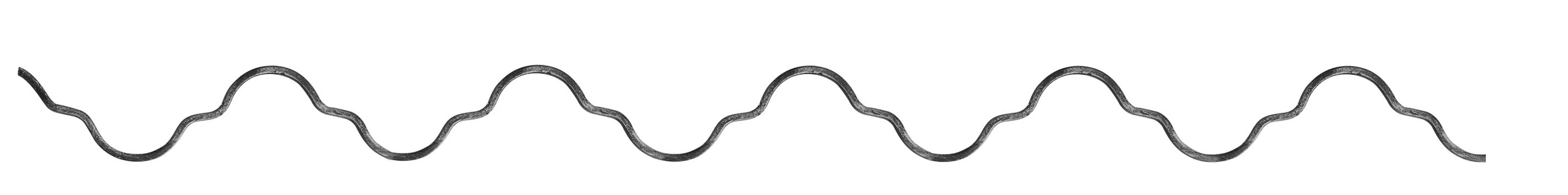 Ziergitterstange glatt 12x6mm, L=3,3m