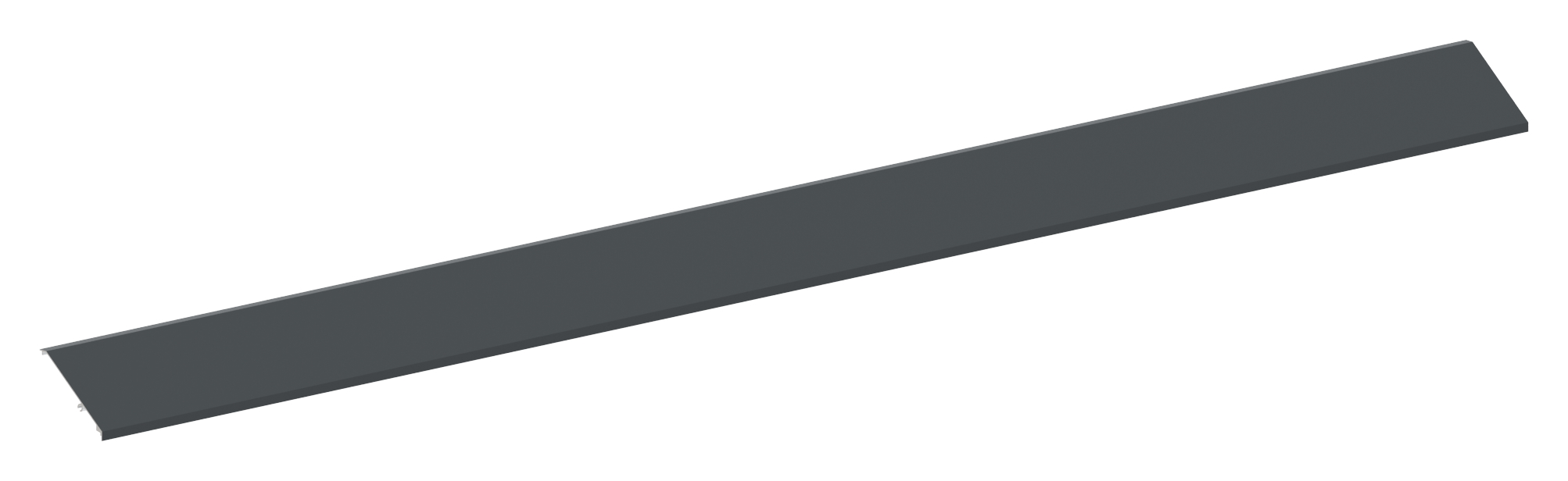Design-Abdeckung für eleganza canopy, L: 2005mm, RAL7016 Design-Abdeckung für eleganza canopy, L: 2005mm, RAL7016