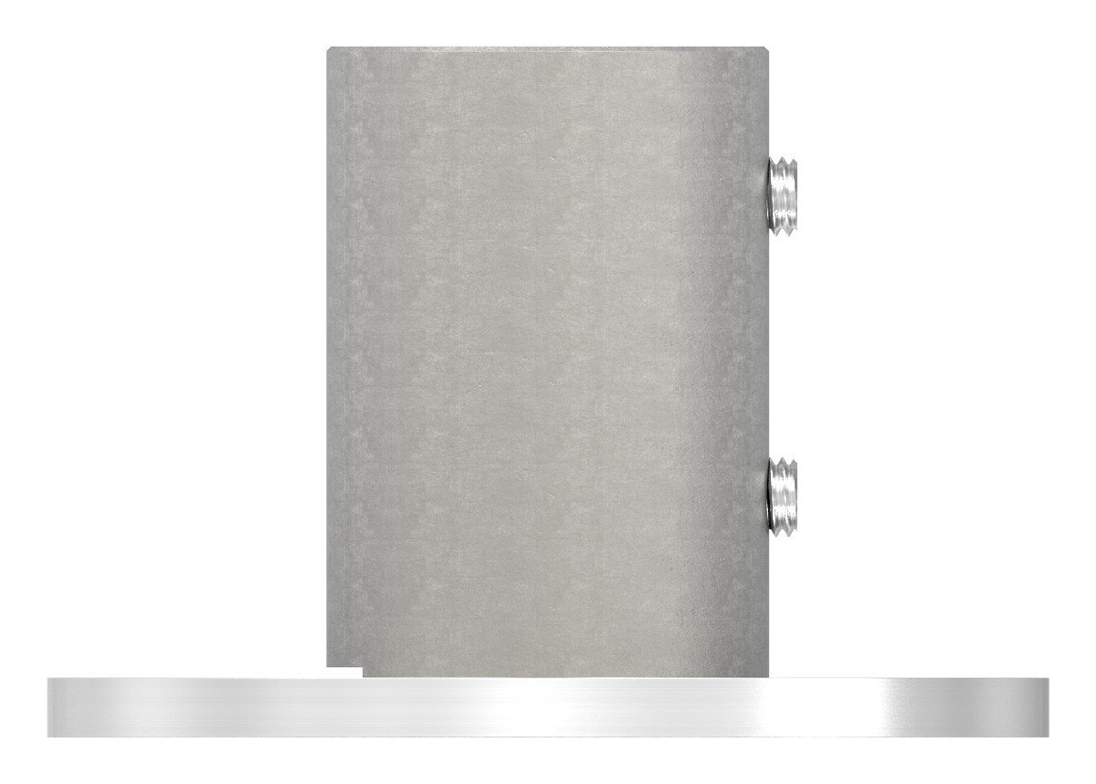 Wand- und Bodenanker, für Rohr 48,4x2,0mm, V2A